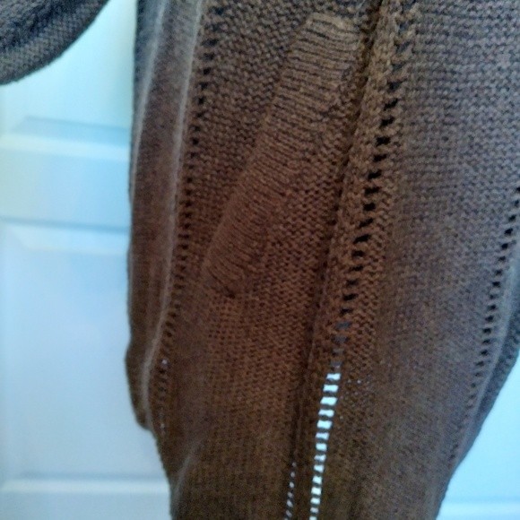 NWT BCBGMAXAZRIA SWEATER COWL NECK KNIT SHORT SLEEVE WOOL BLEND L WOMENS LARGE L - Picture 7 of 11